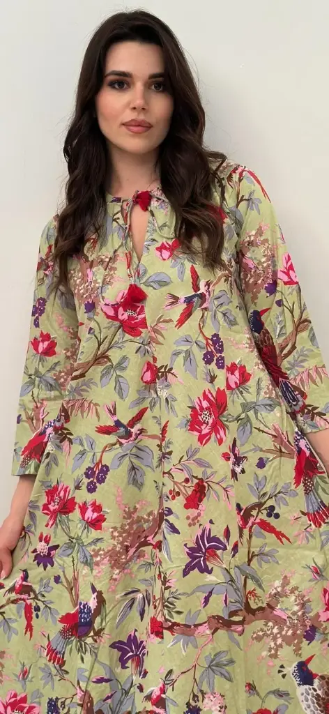 Green Blossom Jalabiya